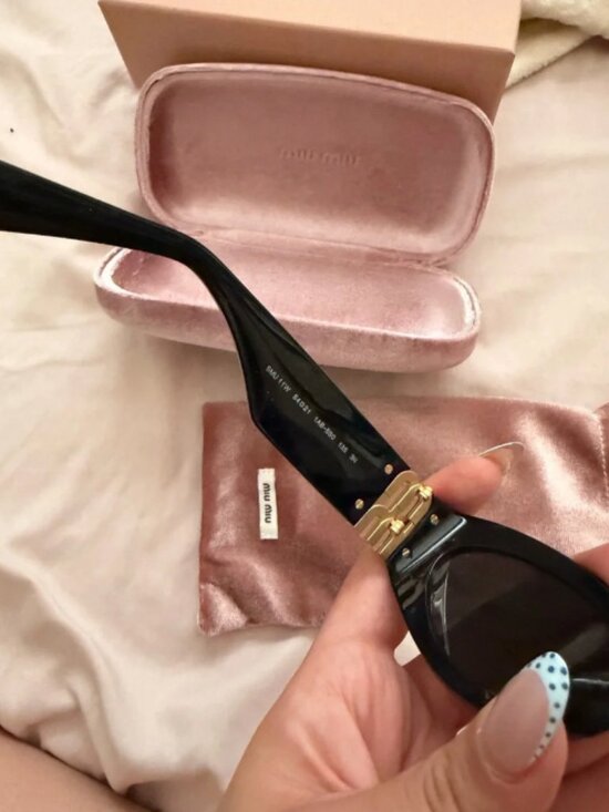 Miu Miu Black Sunglasses main image 3